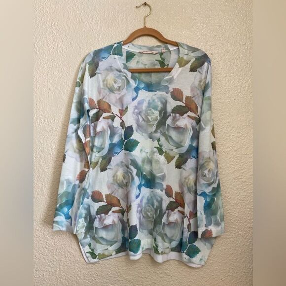 Soft Surroundings Tops - Soft Surroundings Women’s Floral Tunic